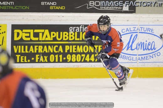2013-02-02 Valpellice-Hockey Milano Rossoblu U12 1000 Matteo Bettiati